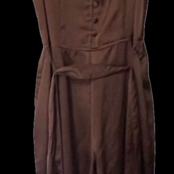 Abercrombie & Fitch Chocolate Brown Jumpsuit - Picture 3 of 8